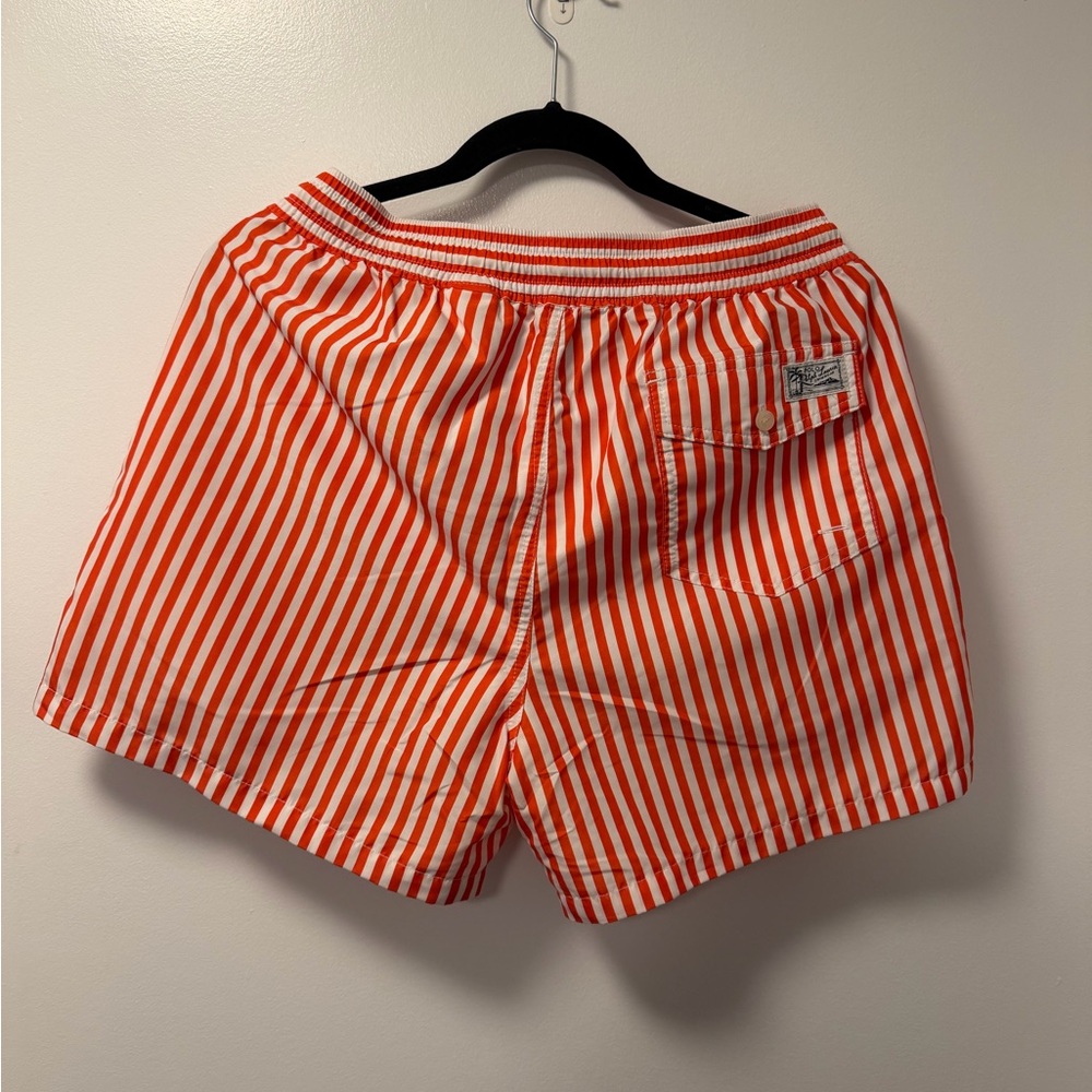 Ralph Lauren Vibrant Striped Swim Trunks - Picture 4 of 4